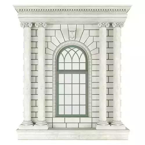Classic Architecture Arch Window 3