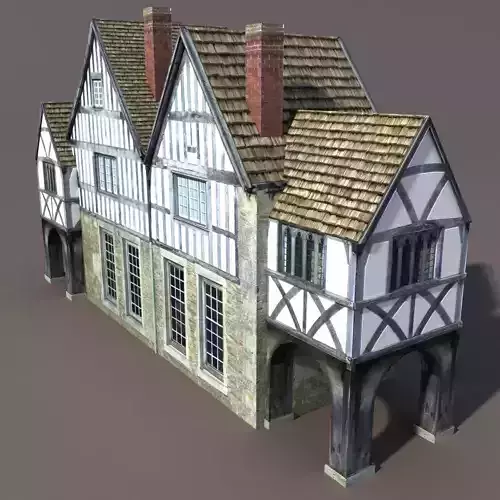 Old House Low poly 77