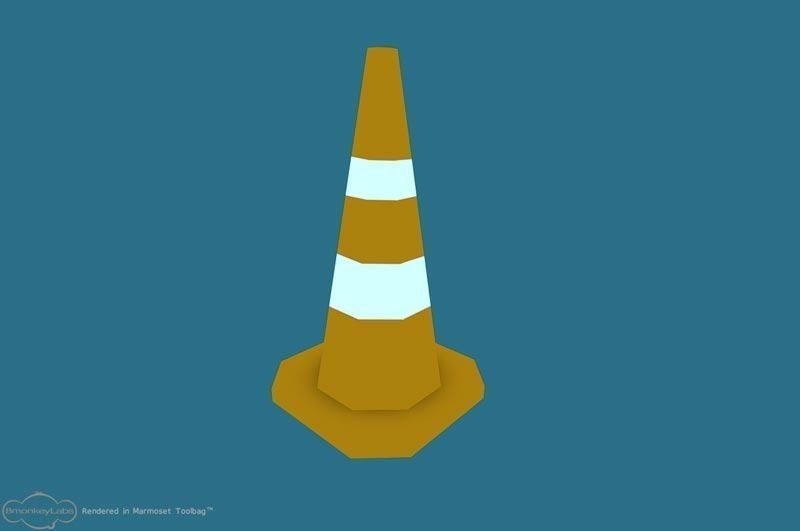 Low Poly City Pack Low-poly 3D model_17