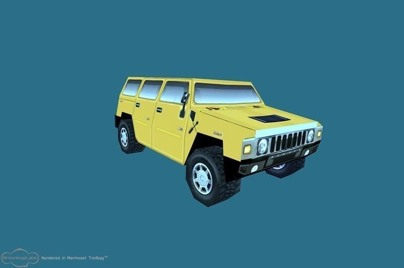 Low Poly City Pack Low-poly 3D model_8