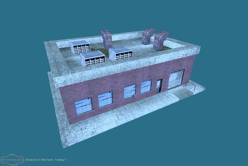 Low Poly City Pack Low-poly 3D model_29