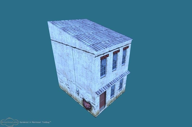 Low Poly City Pack Low-poly 3D model_42