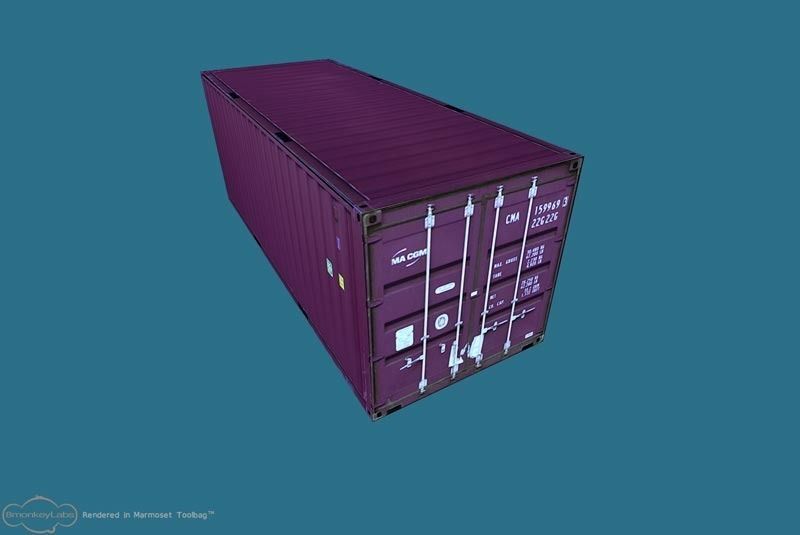 Low Poly City Pack Low-poly 3D model_20