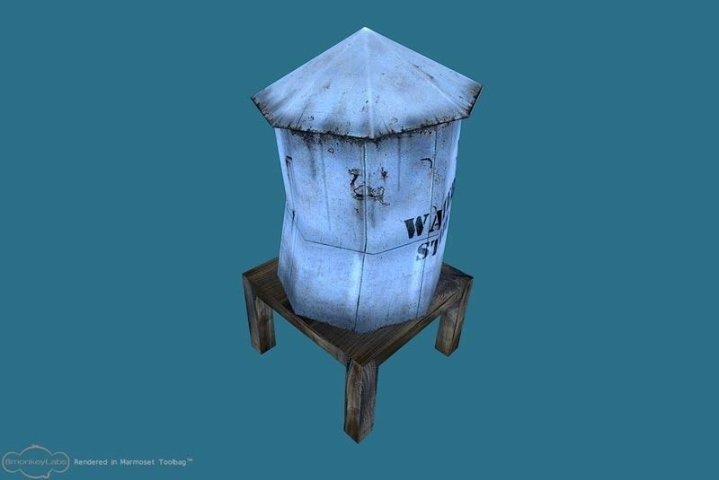 Low Poly City Pack Low-poly 3D model_19