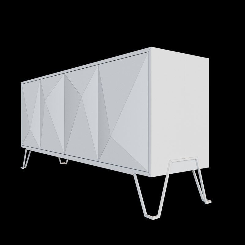 Eichholtz Highland Cabinet  3D model_2