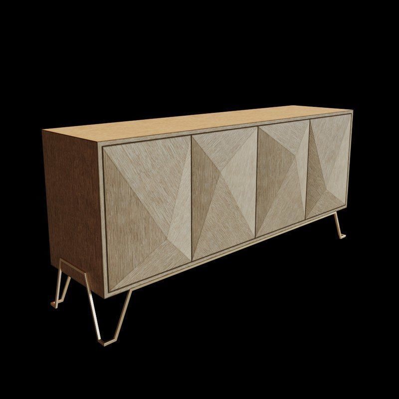 Eichholtz Highland Cabinet  3D model_0