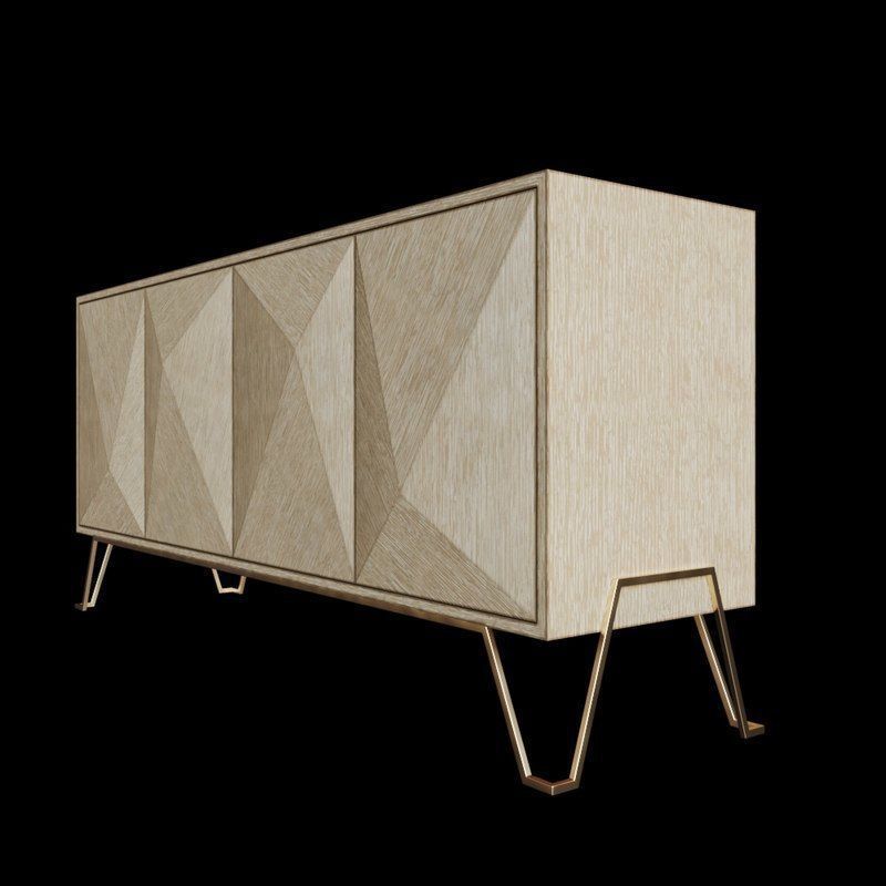 Eichholtz Highland Cabinet  3D model_1