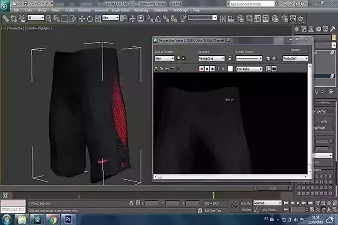 Short Nike 3D model