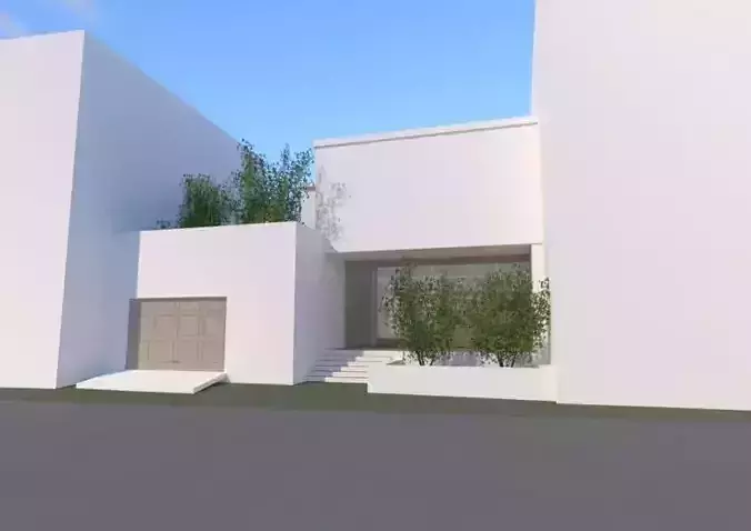3D urban house
