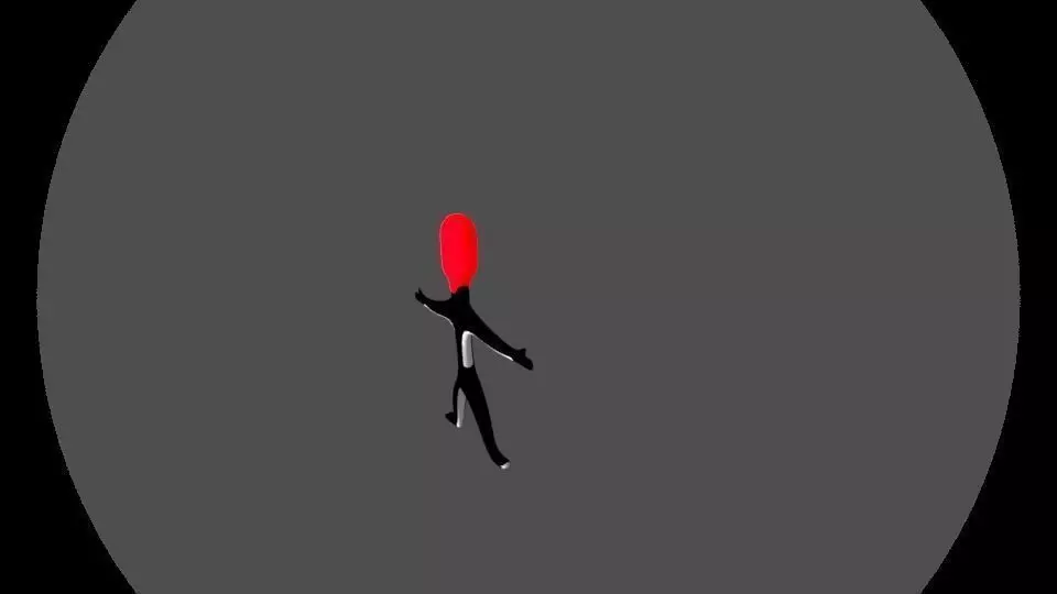 Match Man Free 3D model