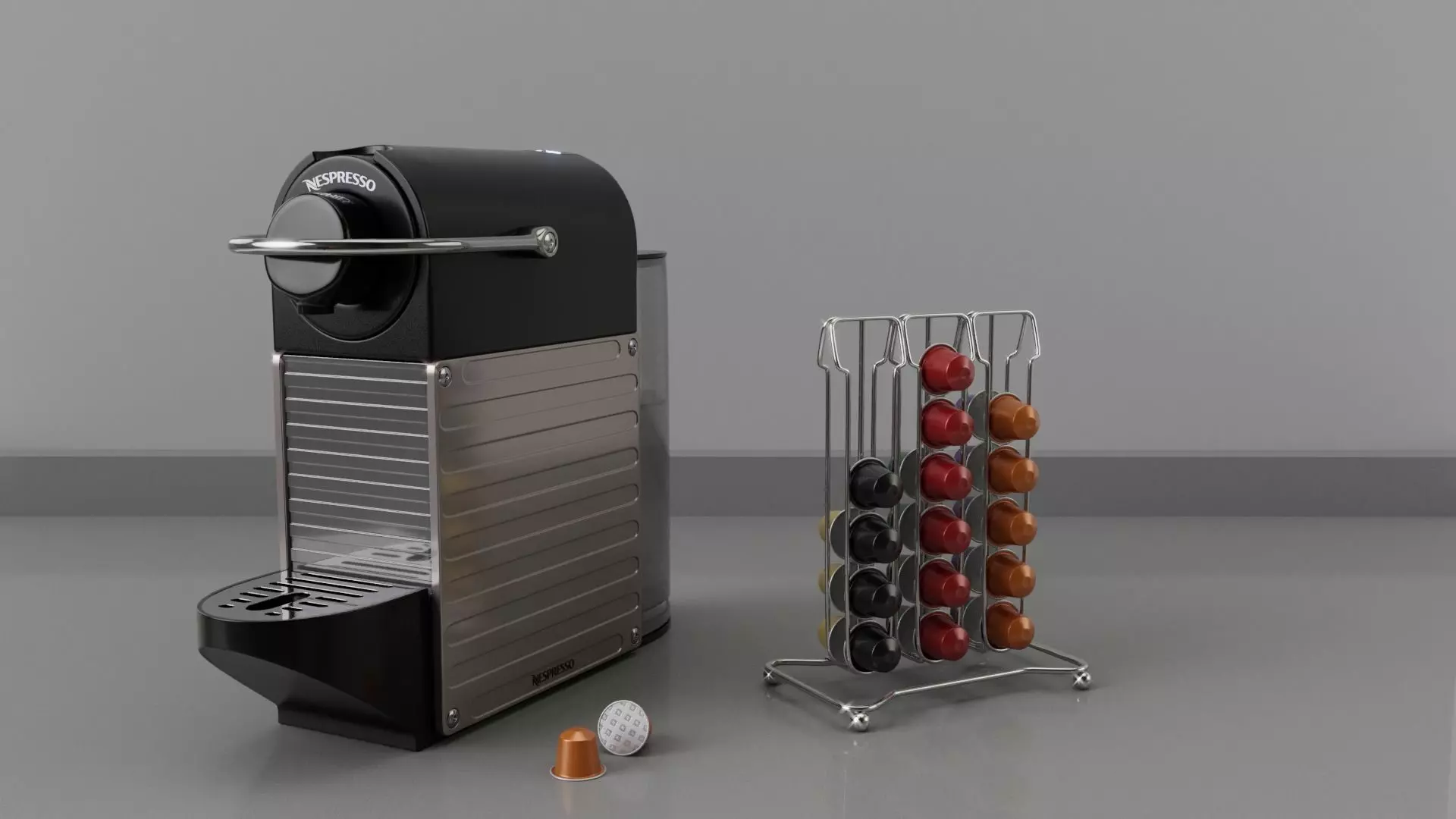 Nespresso Krups Pixie XN 3005 3D model