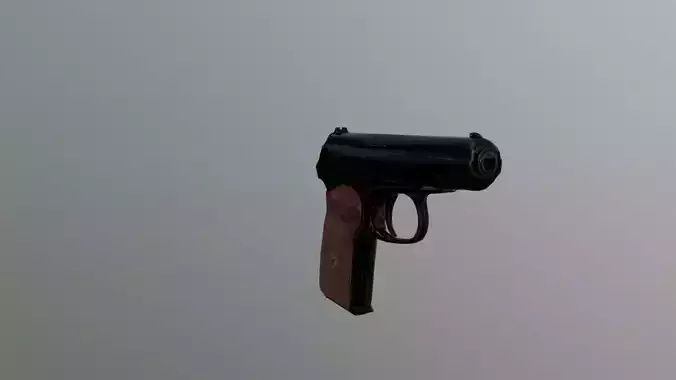 Makarov Low poly BBR