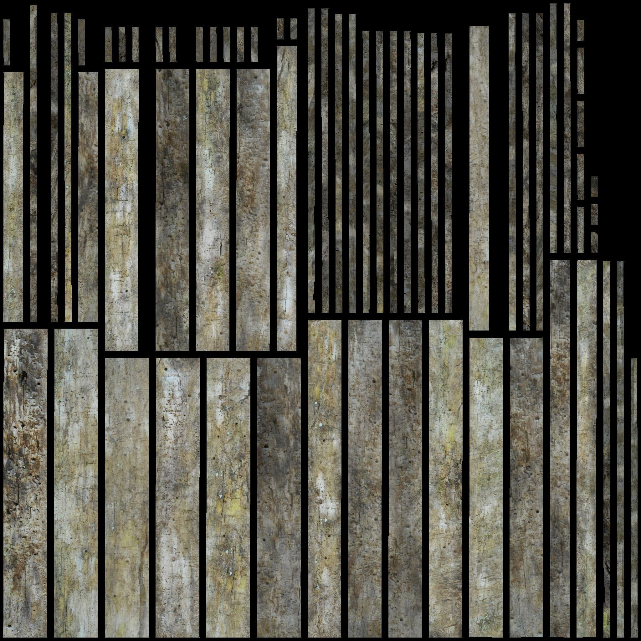 Game-Ready Low-Poly Old Rotten Wharf Low-poly 3D model_2