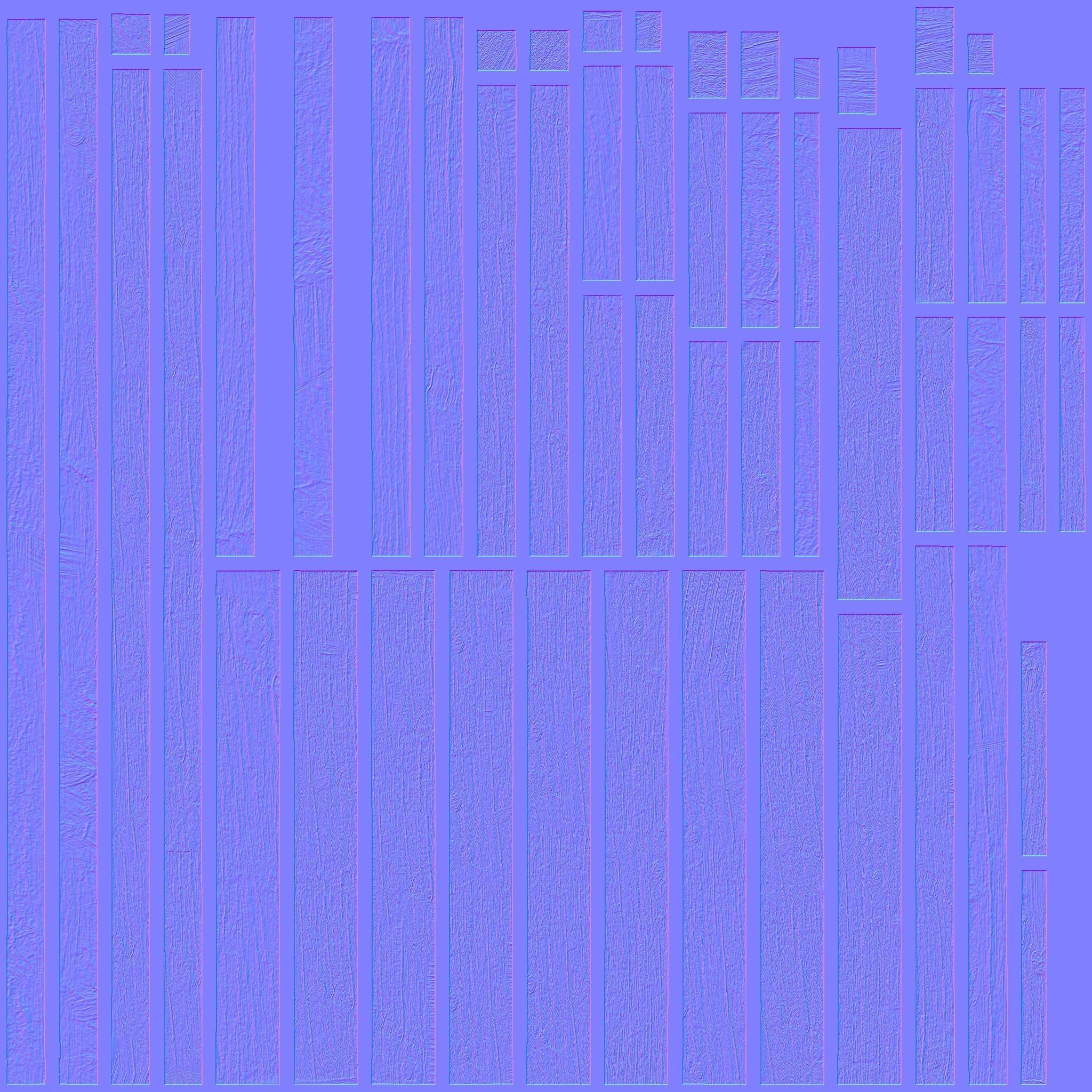 Game-Ready Low-Poly Old Rotten Wharf Low-poly 3D model_15