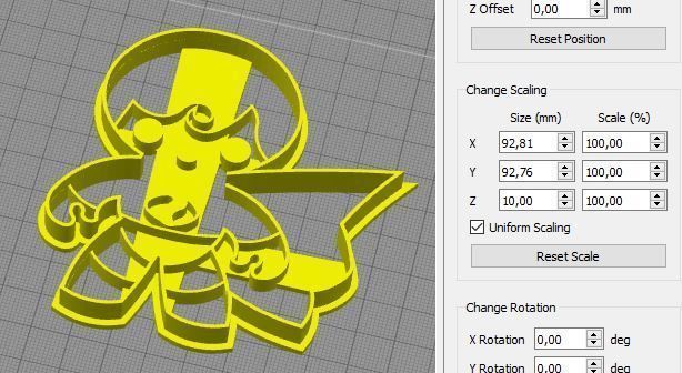 Mini Super Heros Superman Cookie Cutter 3D print model_2