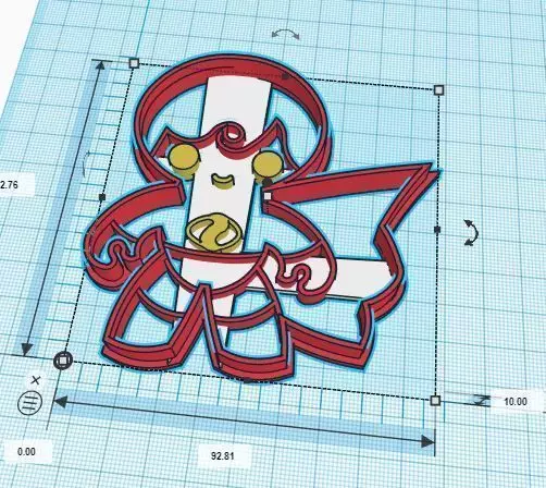 Mini Super Heros Superman Cookie Cutter 3D print model_0