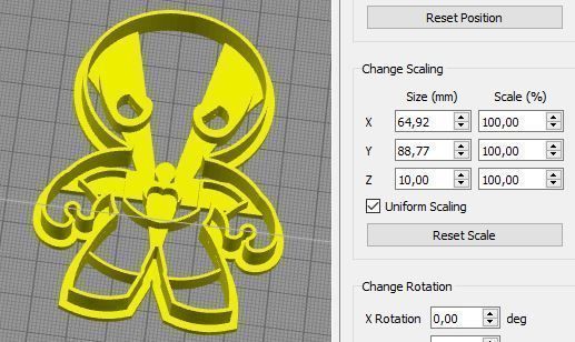 Mini Super Hero Spiderman Cookie Cutter 3D print model
