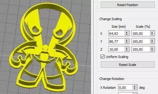 Mini Super Hero Spiderman Cookie Cutter 3D print model_0