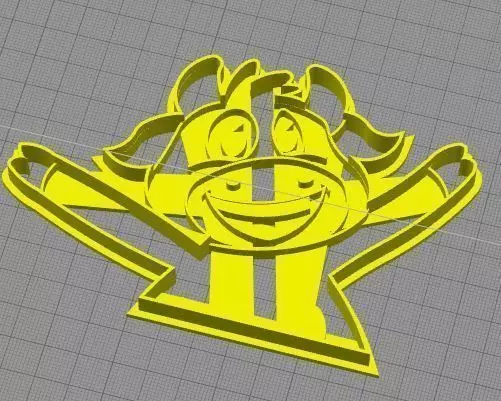 Lola Cow Cookie Cutter 3D print model