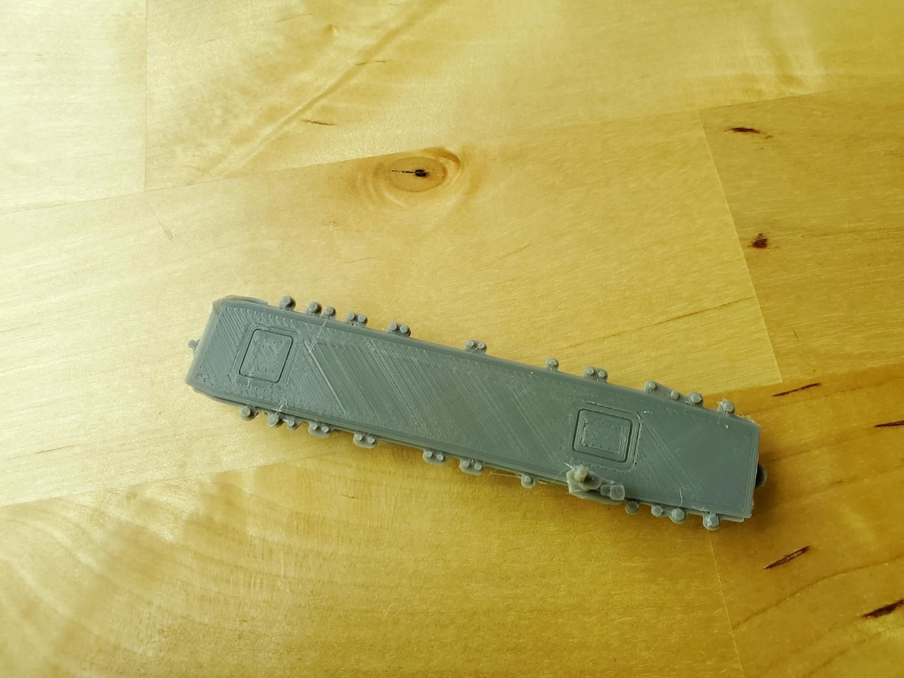 US Casablanca Class Aircraft Carrier 3D print model_11