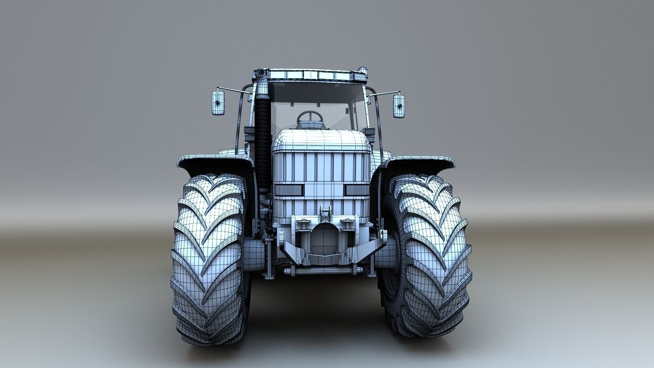 Tractor 3D model_10