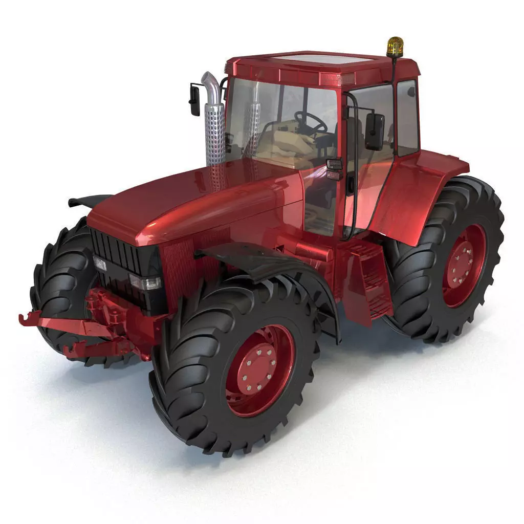 Tractor 3D model_0
