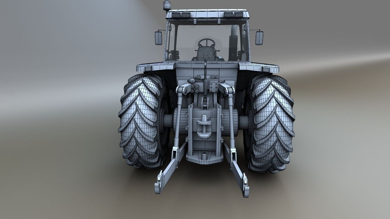 Tractor 3D model_7