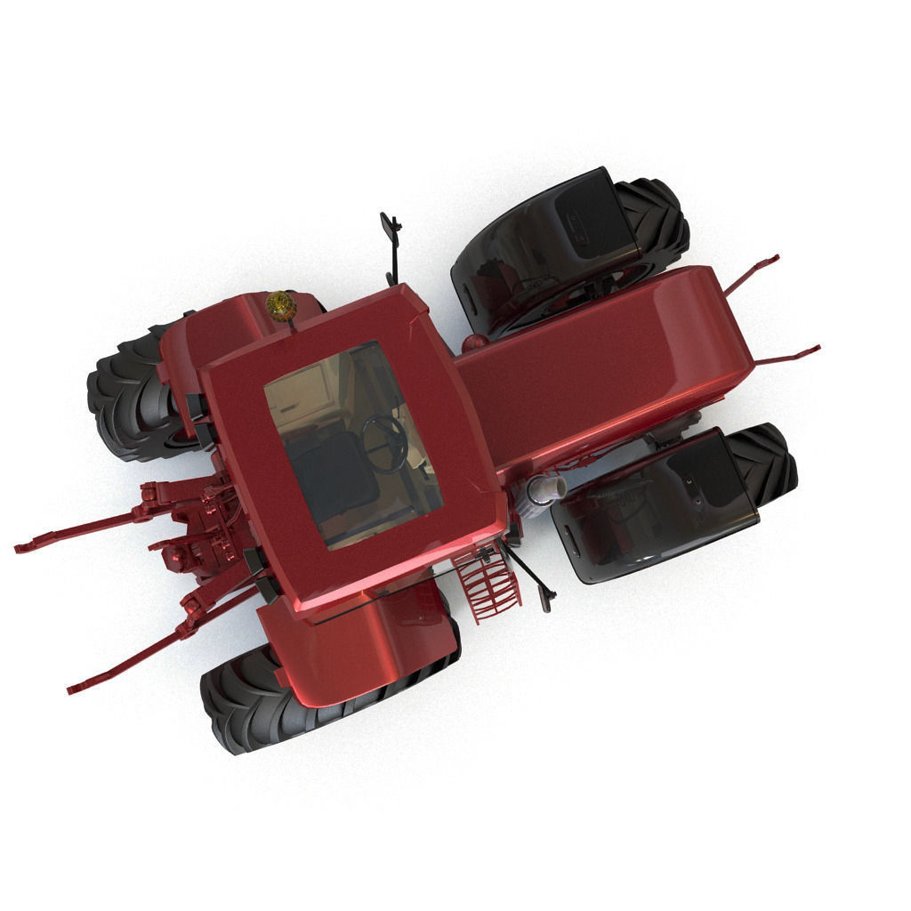 Tractor 3D model_3