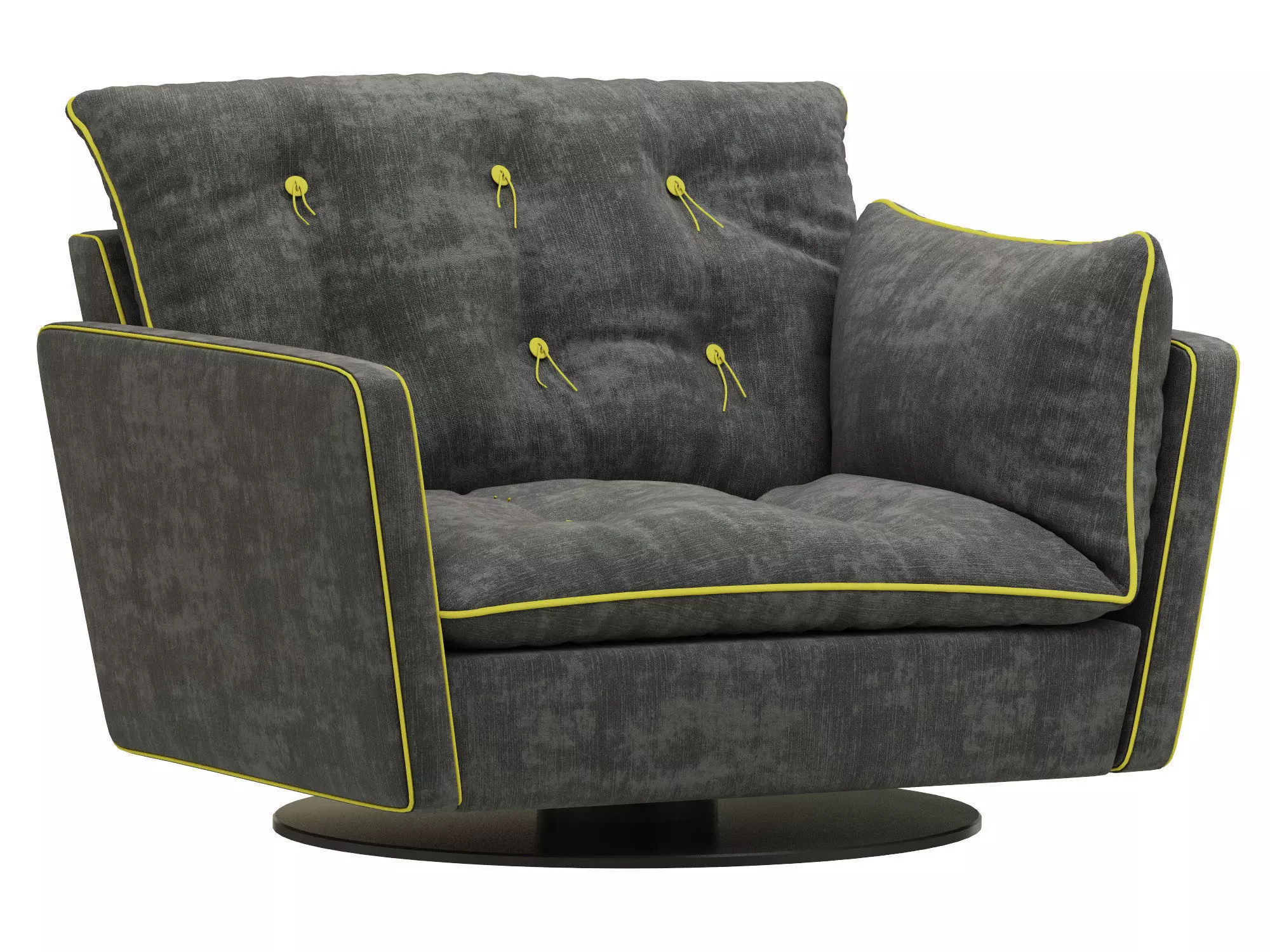 Baxter SORRENTO armchair 3D model