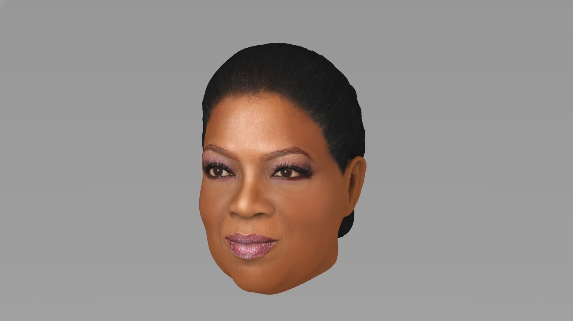 Oprah Winfrey 3D model_2