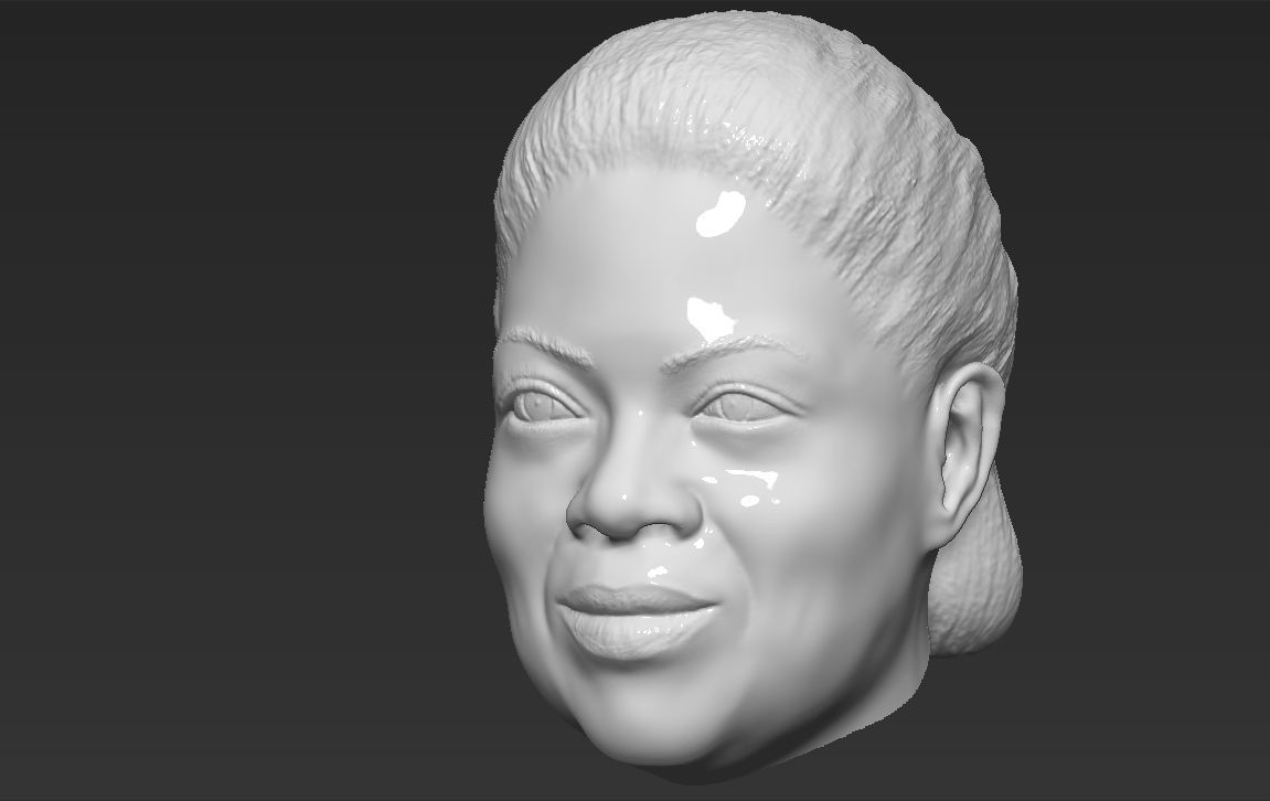 Oprah Winfrey 3D model_22