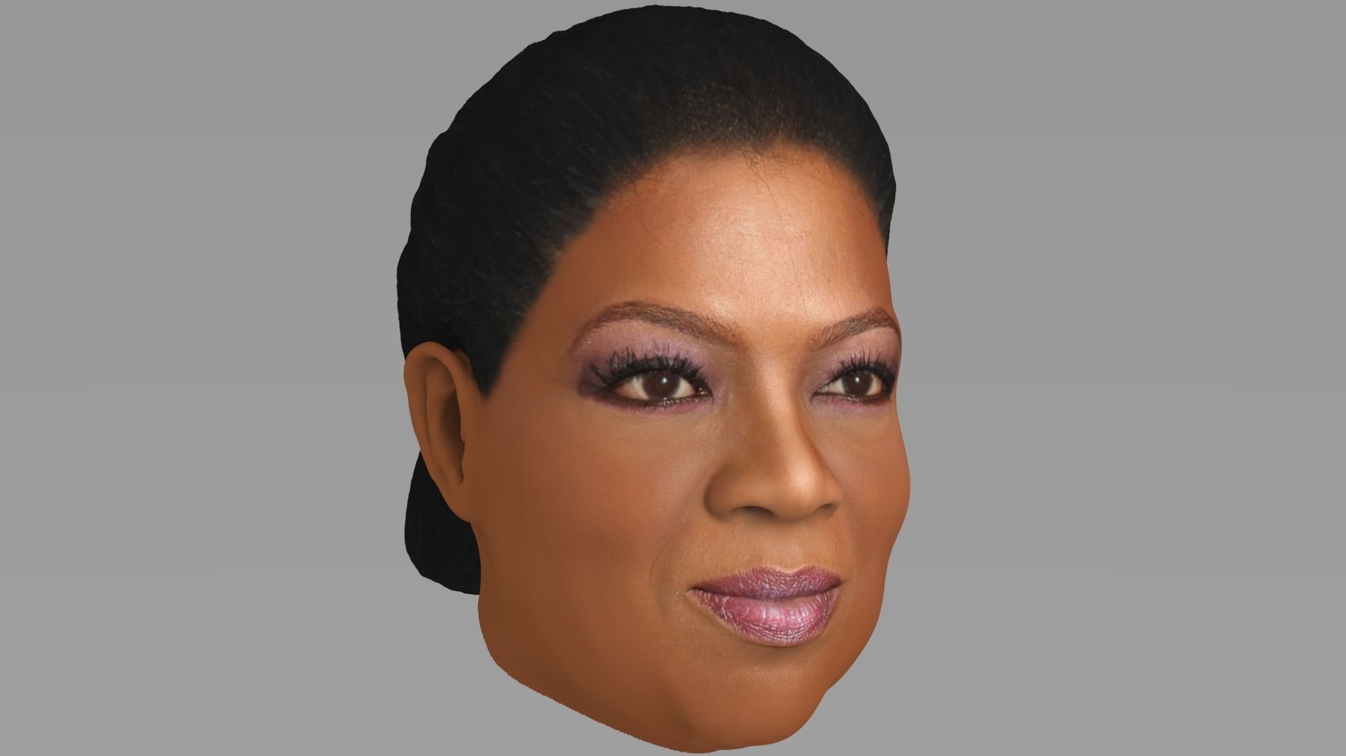Oprah Winfrey 3D model_1