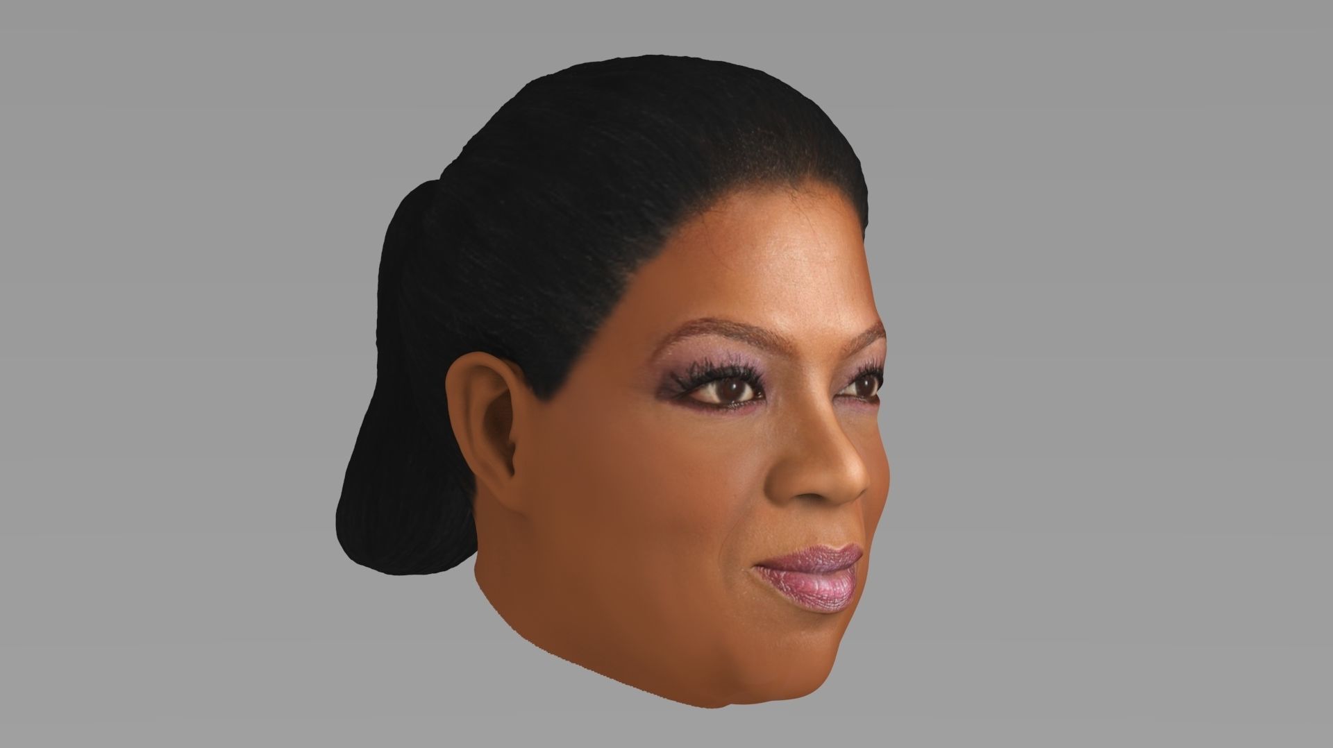 Oprah Winfrey 3D model_3