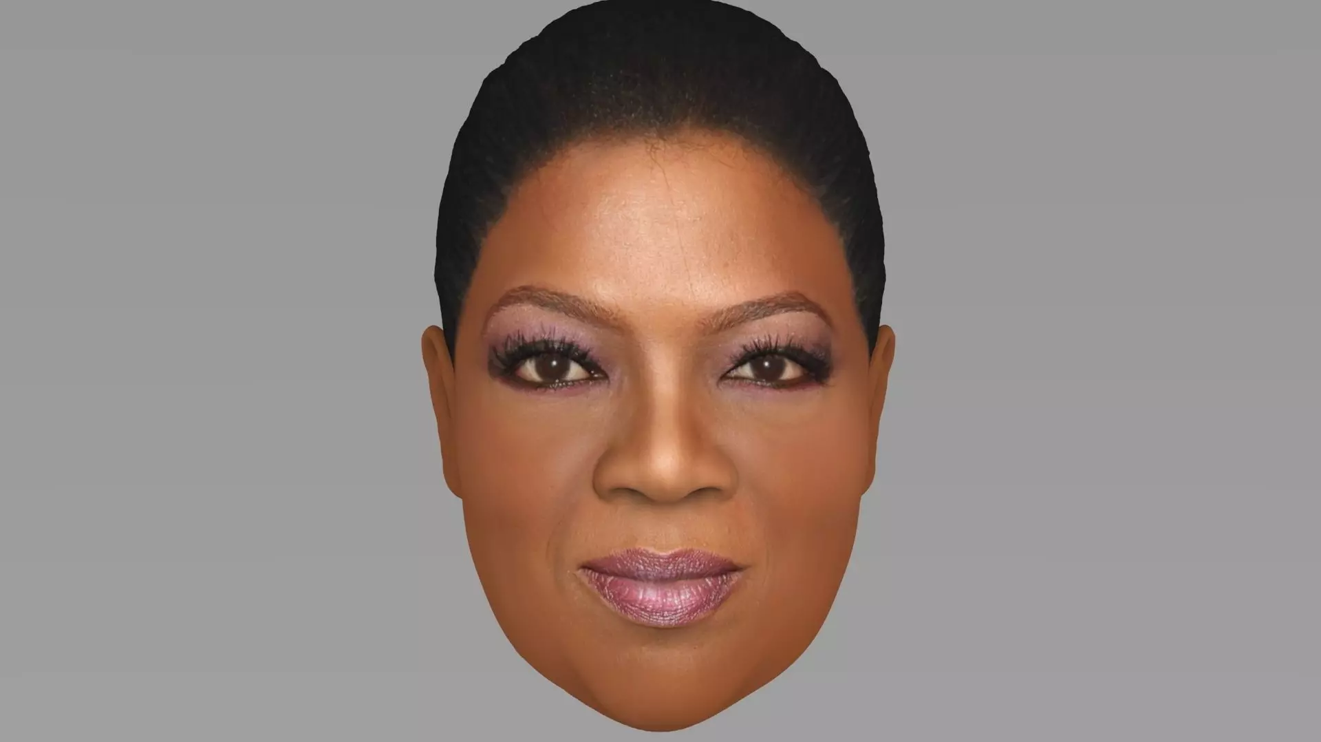 Oprah Winfrey 3D model_0