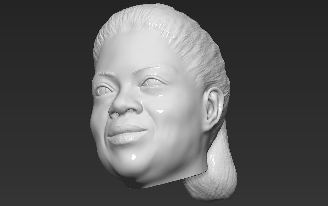 Oprah Winfrey 3D model_34