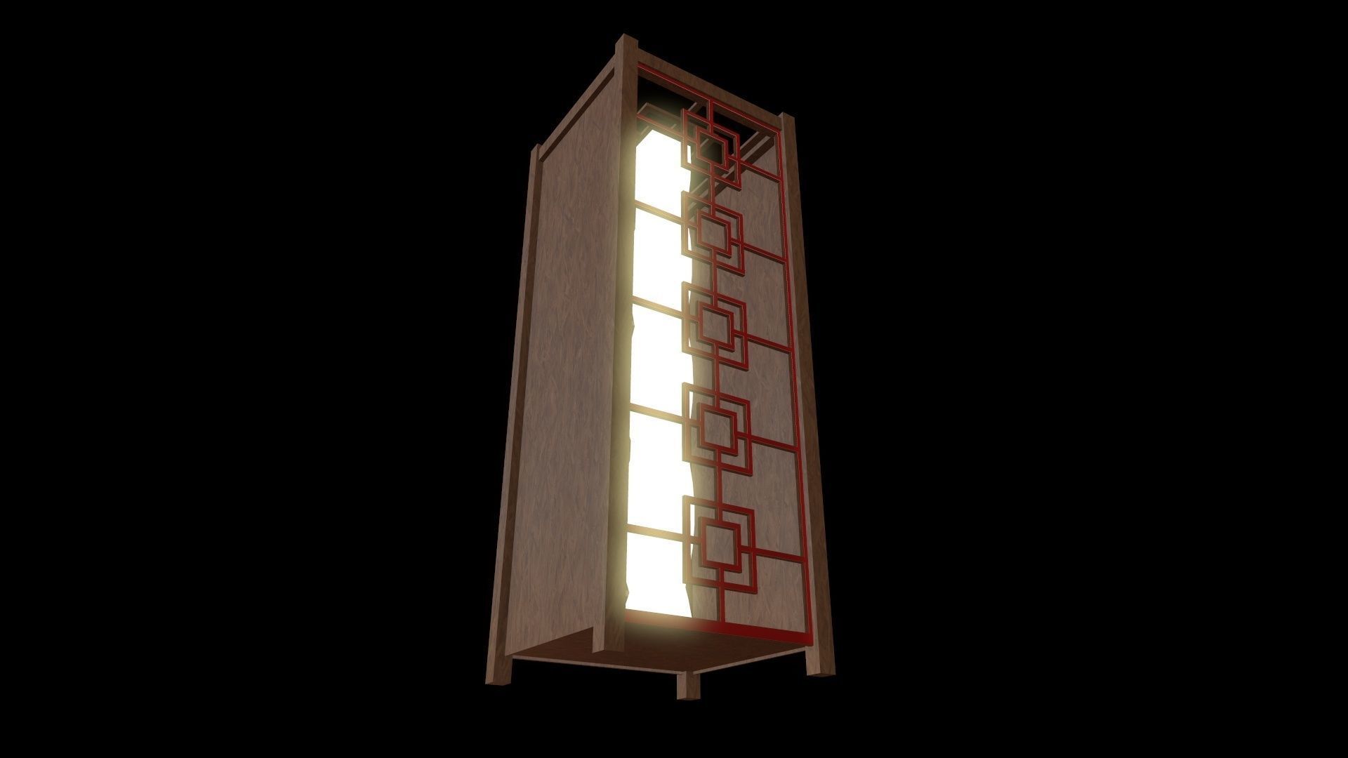 Architectural Lighting Box 05 3D model_6