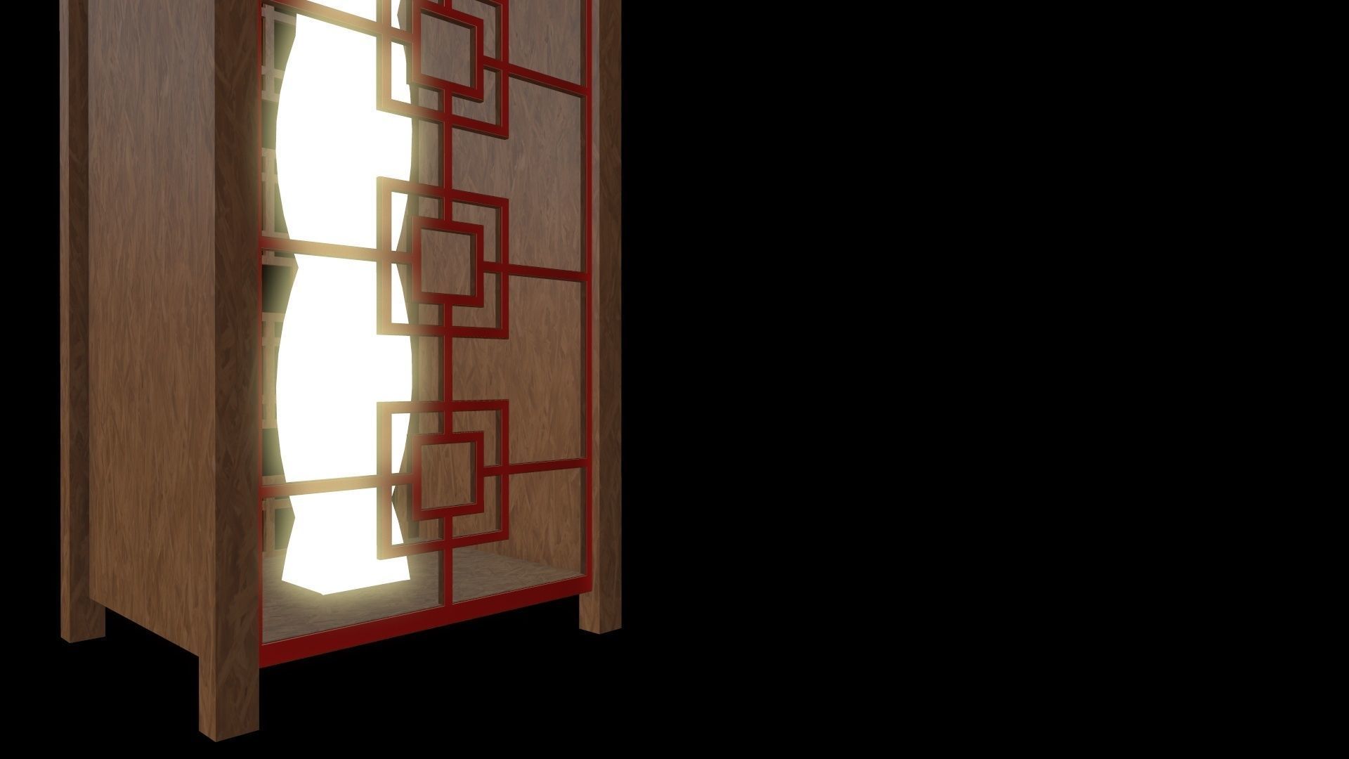 Architectural Lighting Box 05 3D model_4
