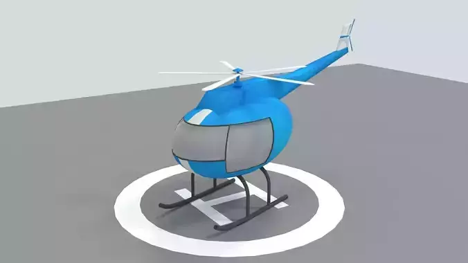 Toon Helicopter