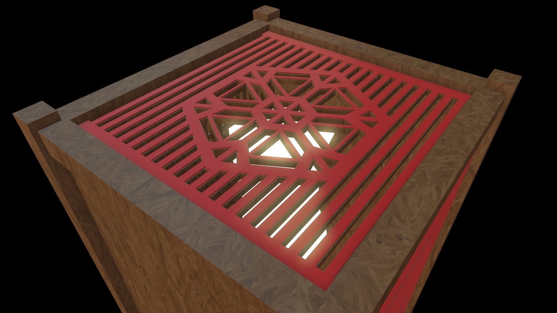 Architectural Lighting Box 08 3D model_2