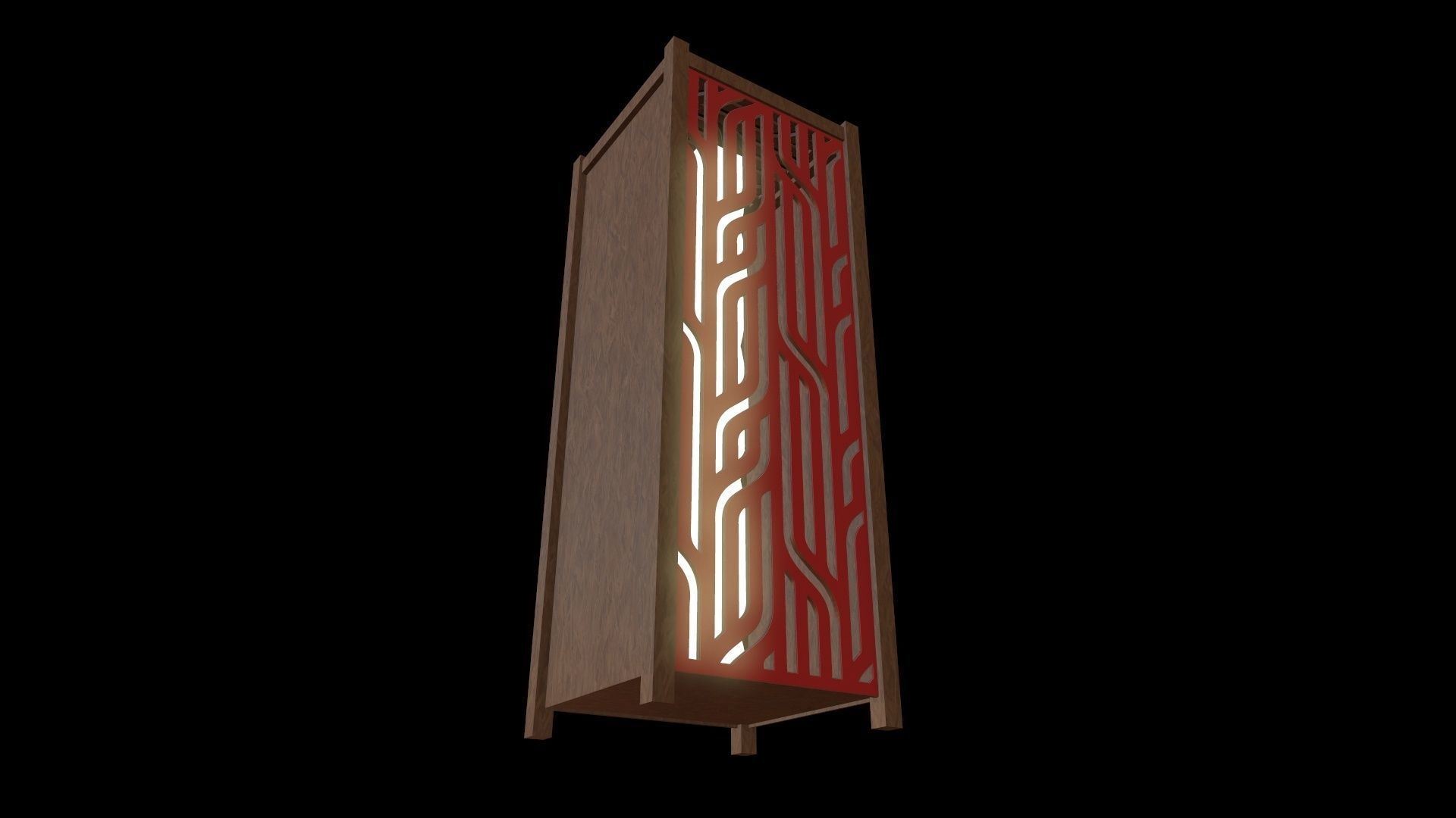Architectural Lighting Box 04 3D model_7