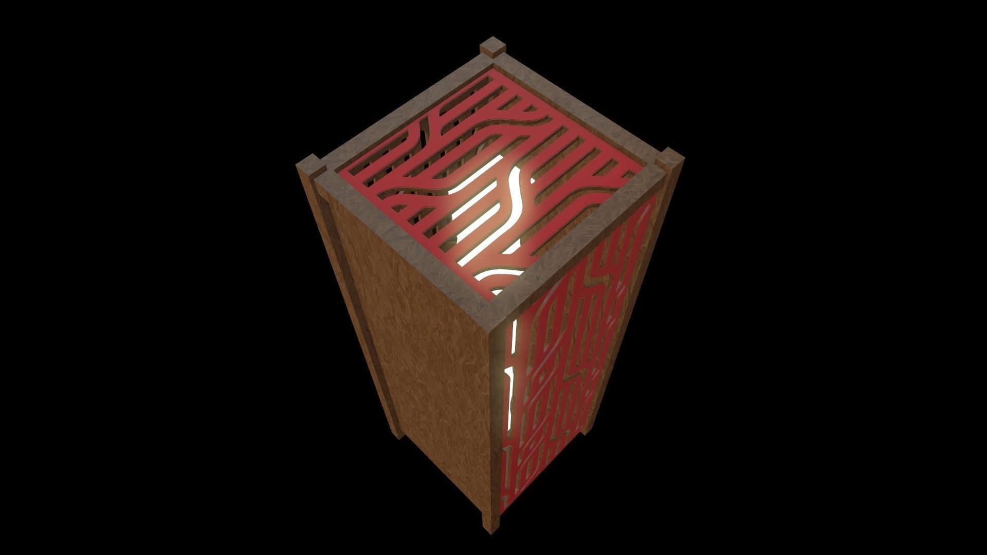 Architectural Lighting Box 04 3D model_6