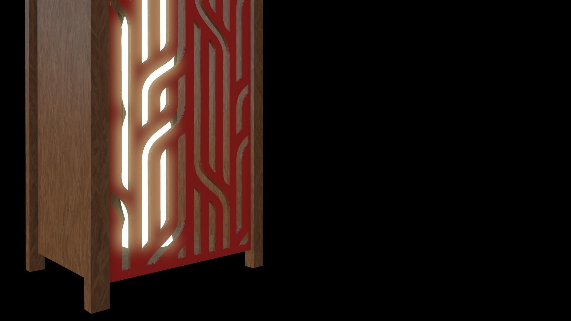 Architectural Lighting Box 04 3D model_3