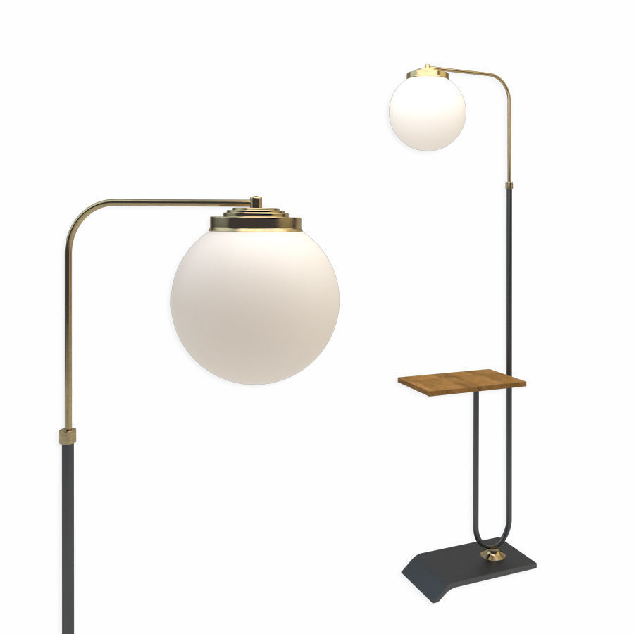 Vertigo Arc Floor Lamp 3d Model