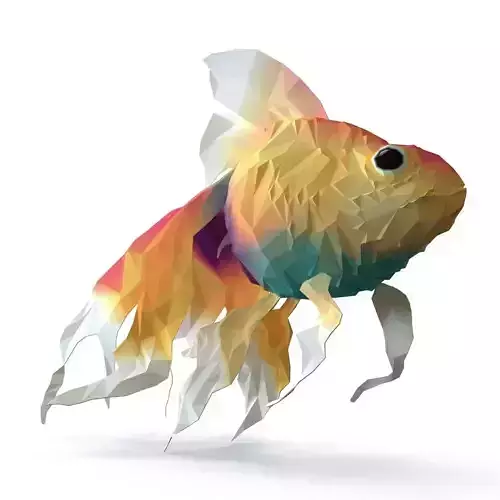 Gold Fish 3D model