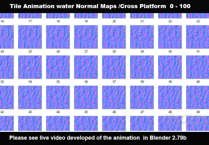 Water game ready Animation Map - cross platform  Texture_5