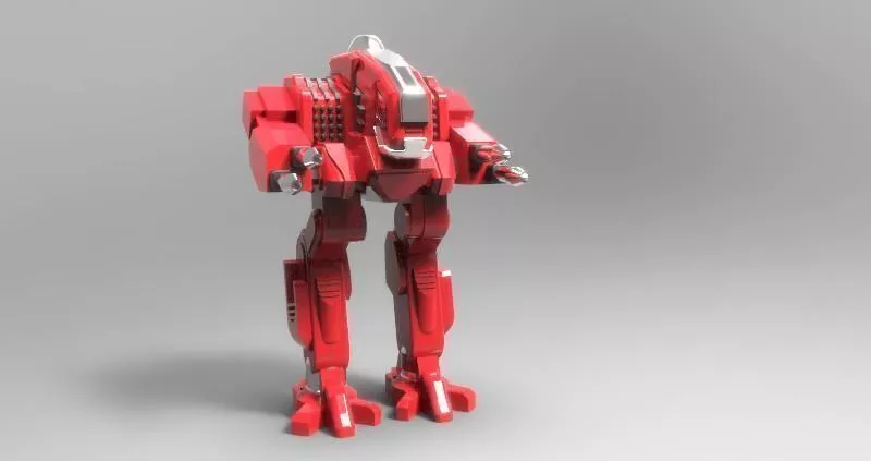 Mech 5 lego star wars robot 3D print model