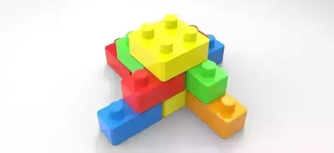 Lego colorful blocks