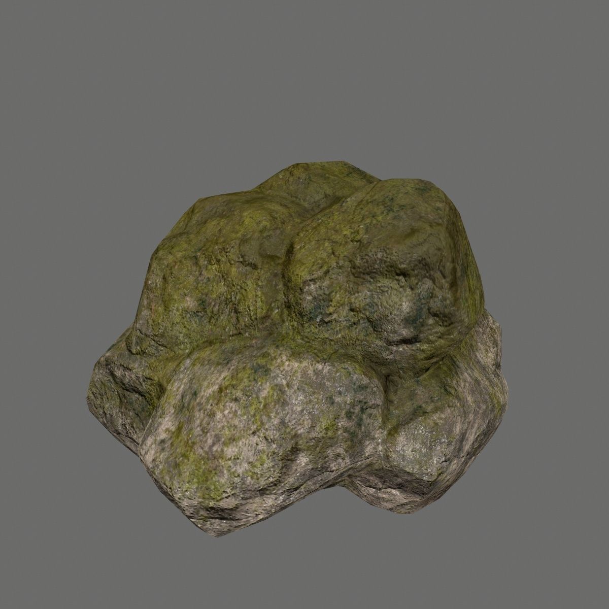 rocks rock arch Low-poly 3D model_20