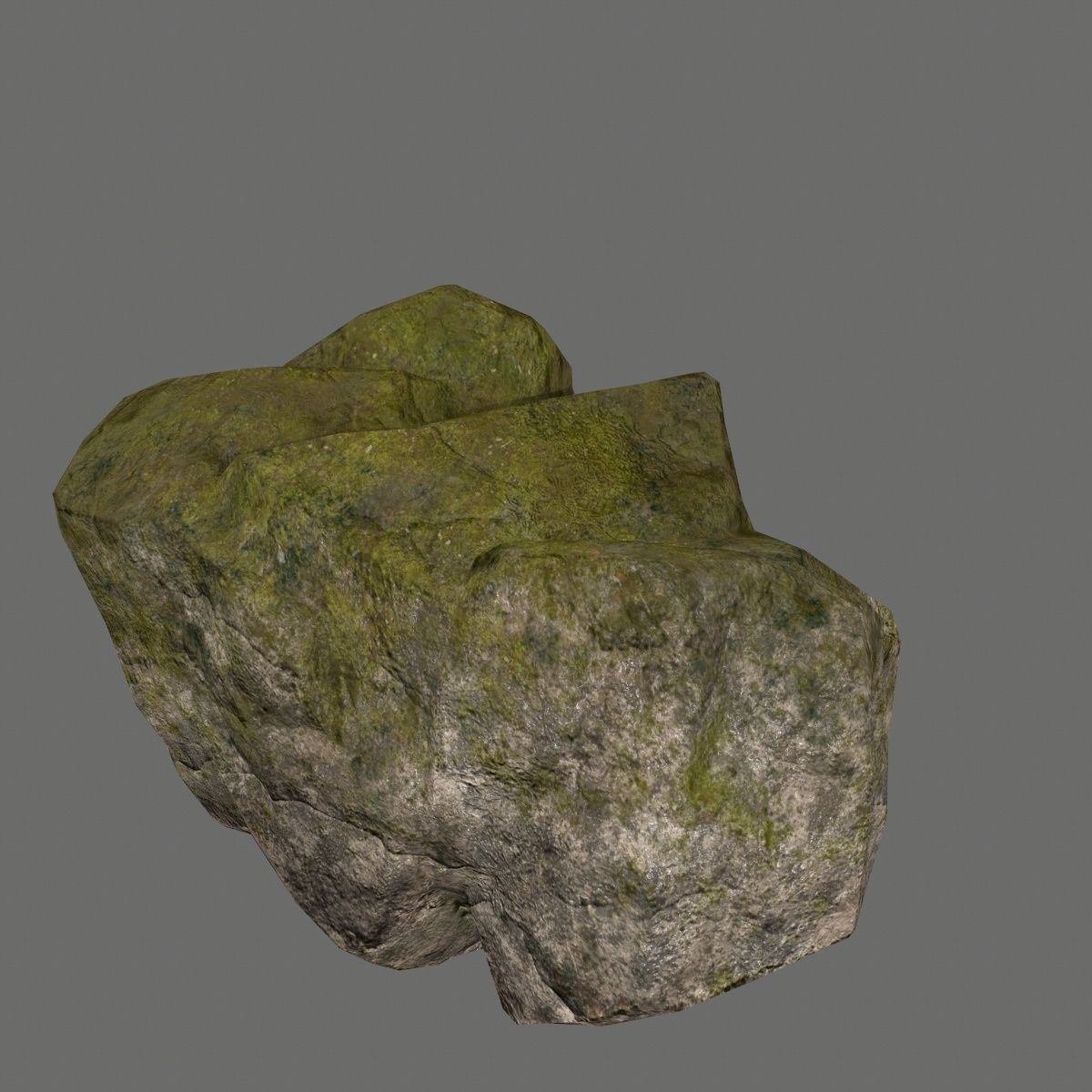 rocks rock arch Low-poly 3D model_29