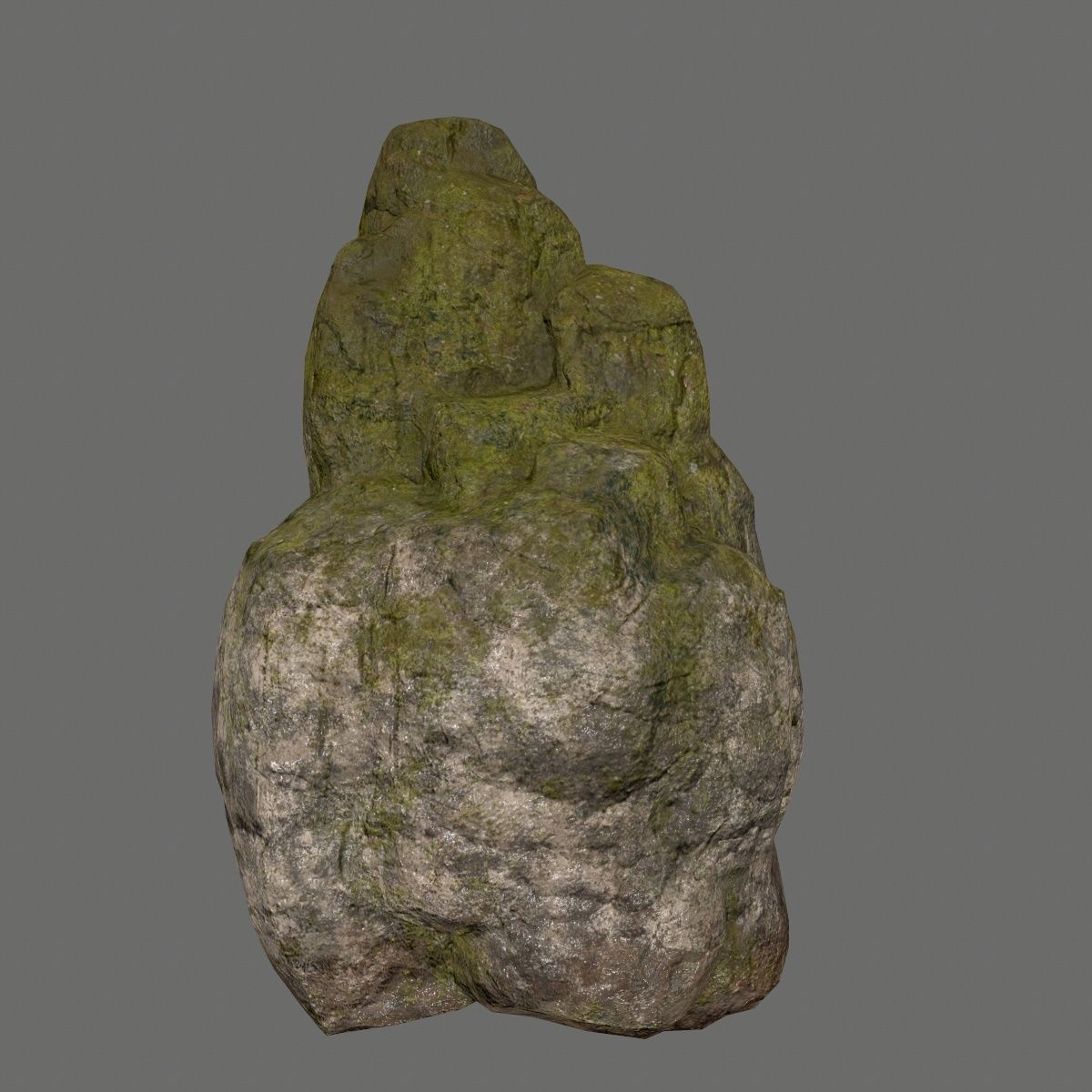 rocks rock arch Low-poly 3D model_13